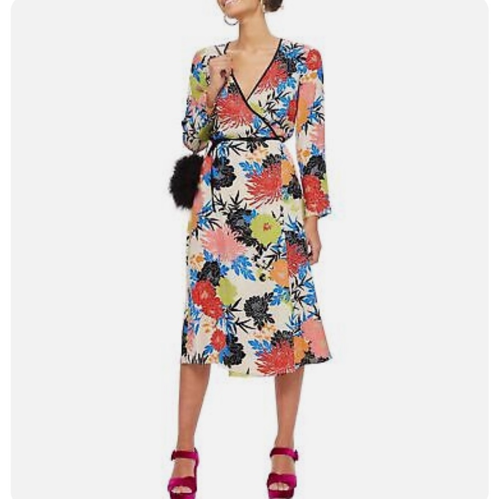 Top shop floral Maxi